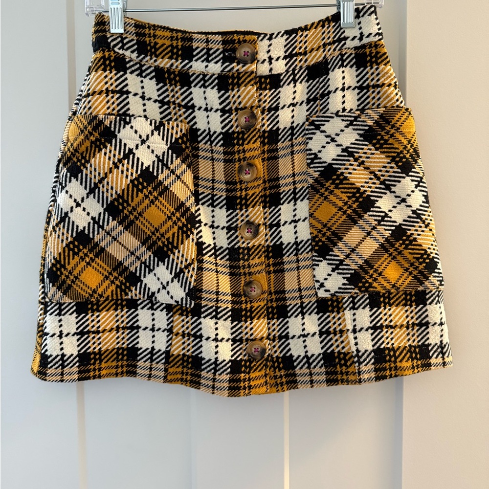 Maeve Button-Front Skirt